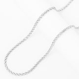 Big Daddy 5MM Silver Steel Spiga Rope Chain - Chain