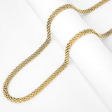 Big Daddy 6MM Gold Flat Herringbone Chain - Chain