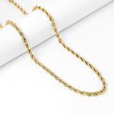 Big Daddy 6MM Gold Rope Chain - Chain