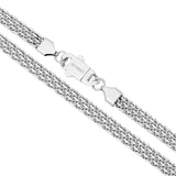 Big Daddy 6MM Silver Flat Herringbone Chain - Chain