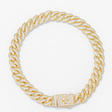 Big Daddy 8MM Bling Cuban Gold Bracelet - Bracelet