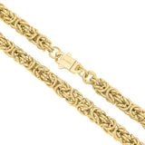 Big Daddy 8MM Byzantine Link Gold Chain - Chain