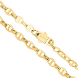 Big Daddy 8MM Gold Mariner Link Chain - Chain