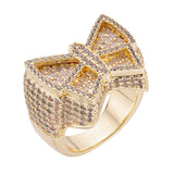 Big Daddy Butterfly Iced Out Diamond Ring - Ring