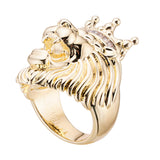 Big Daddy Lion Baguette Diamond Ring - Ring