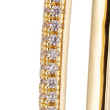 Big Daddy Oval Loop Gold Earring - Earring