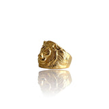 Big Daddy Regal Lion’s Head Gold Ring - Ring
