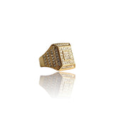 Big Daddy Royal Iced Gold Ring - Ring