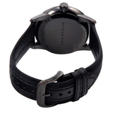Burberry Men’s Swiss Made Leather Strap Black Dial Men's Watch BU10010 - The Watches Men & CO #3