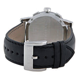 Burberry  Chronograph Black Dial Black Leather Men's Watch BU9356 - The Watches Men & CO #3