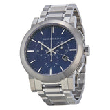 Burberry Chronograph Blue Dial Stainless Steel Men's Watch BU9363 - The Watches Men & CO