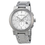 Burberry Silver Dial Chronograph Stainless Steel Men's Watch BU9350 - The Watches Men & CO
