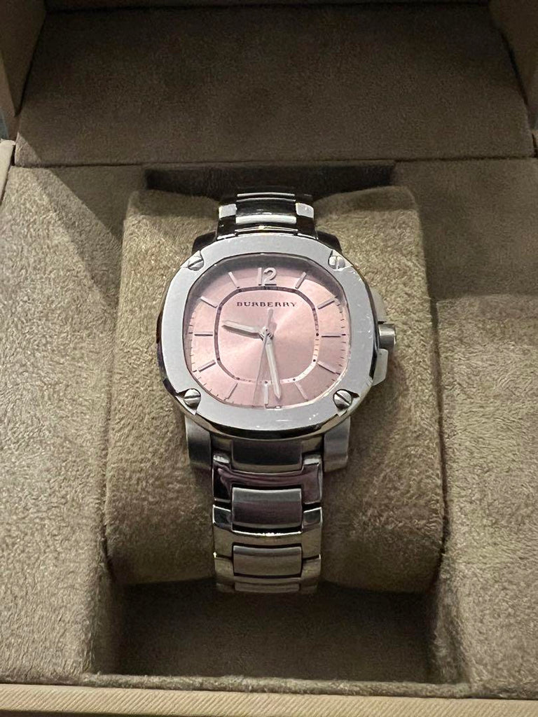 Burberry The Britain watch in protective gift box with beige interior display