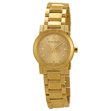 Burberry The City Champagne Dial Gold-tone Ladies Watch BU9227 - The Watches Men & CO