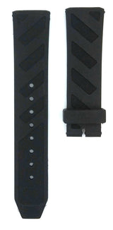 Burberry The City Chronograph Black Dial Black Rubber Strap Watch For Men - BU9806 BU9806 - Image 5