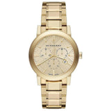 Burberry The City Chronograph Gold-Tone Stainless Steel Unisex Watch BUR9753 - Watch