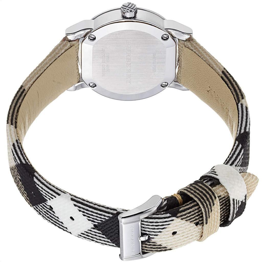 Burberry Mens City Leather Strap Nova Check Men's Watch BU9357 - The Watches Men & CO #2