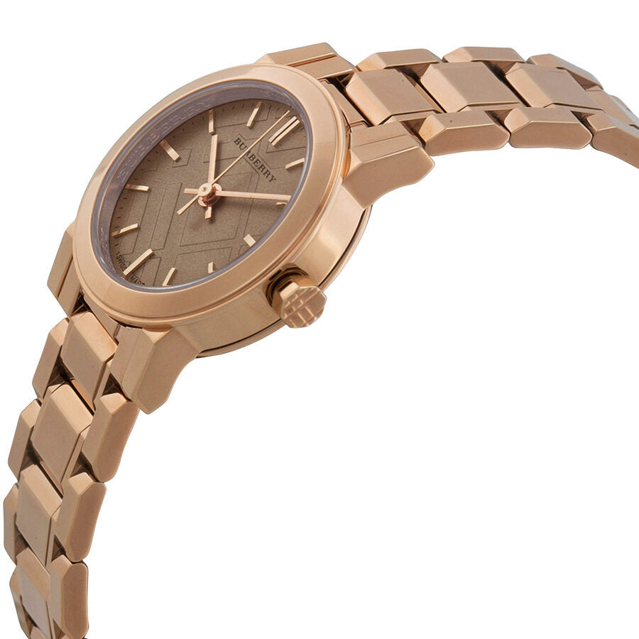 Burberry The City Petite Nude Dial Rose Gold-tone Ladies Watch BU9228 - The Watches Men & CO #2