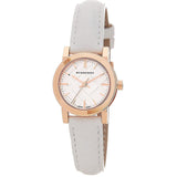 Burberry The City Rose Gold Case Leather Strap Women’s Watch BU9209 - Watch