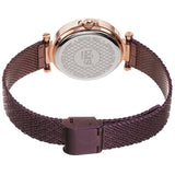 Burgi Argyle Style Purple Dial Ladies Watch BUR263PU - The Watches Men & Co #4