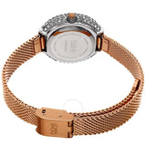 Burgi Diamond Silver Dial Ladies Watch BUR236RG - The Watches Men & Co #4