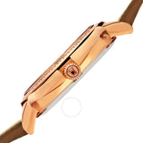 Burgi Diamond White Mother of Pearl Dial Ladies Watch BUR224BR - The Watches Men & Co #3