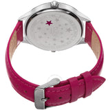 Burgi Dual Time Quartz Crystal White Dial Ladies Watch BUR184PK - The Watches Men & Co #4