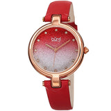 Burgi Glitter Ombre Swarovski Crystal Dial Ladies Watch - The Watches Men & Co