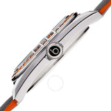 Burgi Grey Dial Grey Leather Ladies Watch BUR206GY - The Watches Men & Co #3