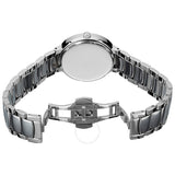 Burgi Mother of Pearl Dial Silver-tone Ceramic and Stainless Steel Ladies Watch BUR072SL - The Watches Men & Co #3