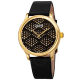 Burgi Pebble Style Quartz Black Dial Ladies Watch BUR238BK - The Watches Men & Co