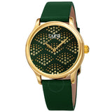 Burgi Pebble Style Quartz Green Dial Ladies Watch BUR238GN - The Watches Men & Co