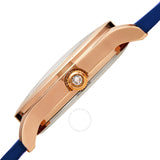 Burgi Pebble Style Quartz White Dial Ladies Watch BUR238BU - The Watches Men & Co #3