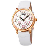 Burgi Pebble Style Quartz White Dial Ladies Watch BUR238WTR - The Watches Men & Co