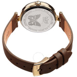 Burgi Pretty Butterfly Quartz Crystal Brown Dial Ladies Watch BUR233BR - The Watches Men & Co #4