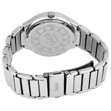 Burgi Quartz Crystal White Dial Ladies Watch BUR185SS - The Watches Men & Co #3