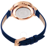 Burgi Quartz Diamond Blue Dial Ladies Watch BUR261BU - The Watches Men & Co #4