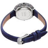 Burgi Quartz Diamond Crystal Blue Dial Ladies Watch BUR240BU - The Watches Men & Co #4