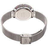 Burgi Quartz Diamond Silver Dial Ladies Watch BUR258SS - The Watches Men & Co #3