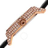 Burgi Quartz Diamond White Dial Ladies Watch BUR249BK - The Watches Men & Co #3