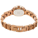 Burgi Quartz Diamond White Dial Ladies Watch BUR266RG - The Watches Men & Co #4