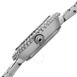 Burgi Quartz Diamond White Dial Ladies Watch BUR266SS - The Watches Men & Co #3