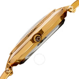 Burgi Quartz Diamond White Mother of Pearl Dial Ladies Watch BUR181YG - The Watches Men & Co #3