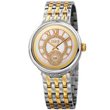 Burgi Quartz Mother of Pearl  Dial Ladies Watch BUR164TTG - The Watches Men & Co