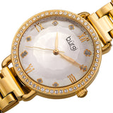 Burgi Quartz Silver Dial Gold-tone Ladies Watch BUR269YG - The Watches Men & Co #2