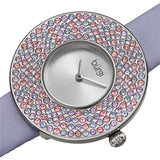 Burgi Quartz Silver Dial Ladies Watch BUR270SSP - The Watches Men & Co #2