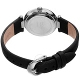 Burgi Quartz White Dial Black Leather Ladies Watch BUR251BK - The Watches Men & Co #4