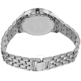 Burgi Silver Dial Stainless Steel Case Ladies Watch BUR106SS - The Watches Men & Co #4
