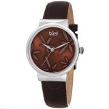 Burgi Sparkling Flower Quartz Brown Dial Ladies Watch BUR191BR - The Watches Men & Co