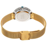 Burgi Swirl Quartz Diamond Blue Dial Ladies Watch BUR259YGBU - The Watches Men & Co #4